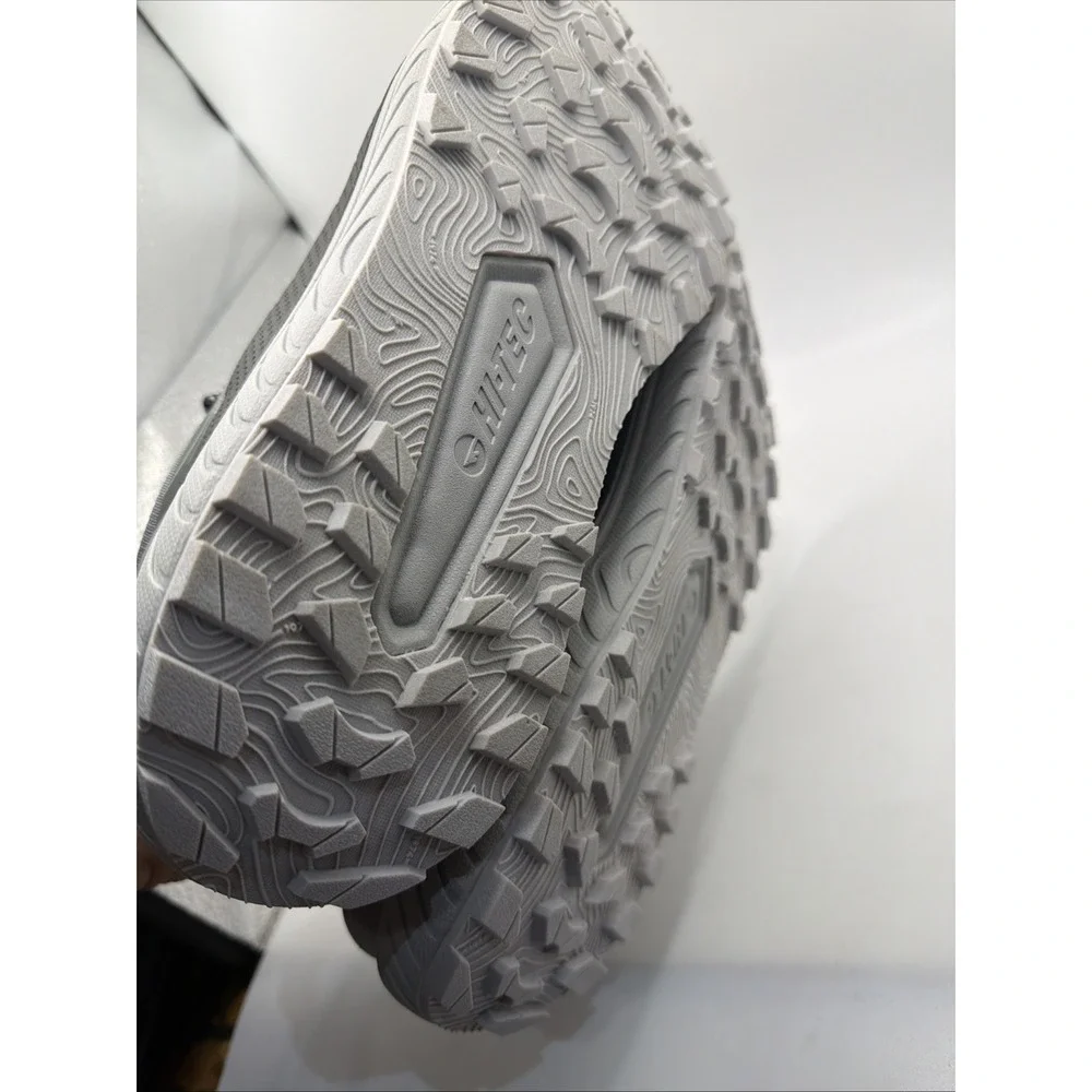 Hi-Tec Men's castle Rock Black Microchip Hiking‎ Trail Sneakers size 9 New